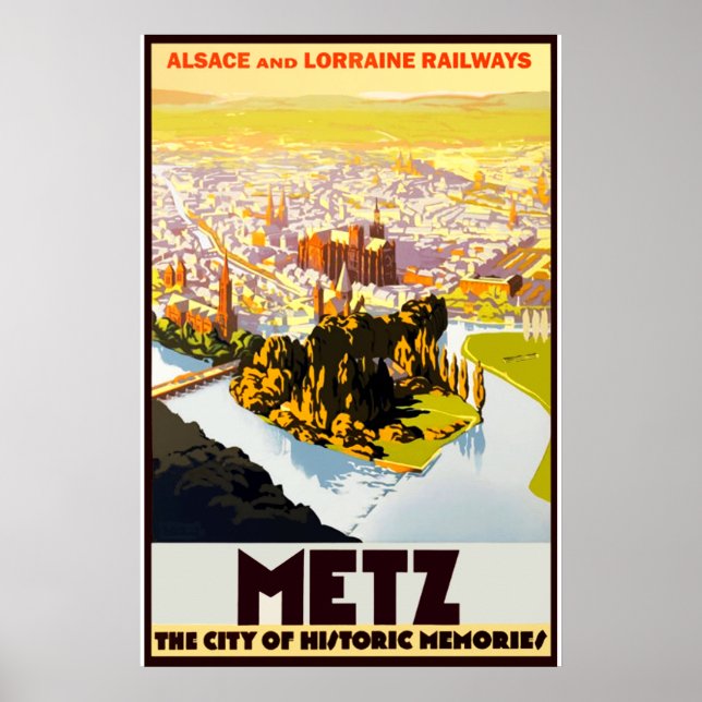 Vintage voyage - Alsace - France Poster (Devant)
