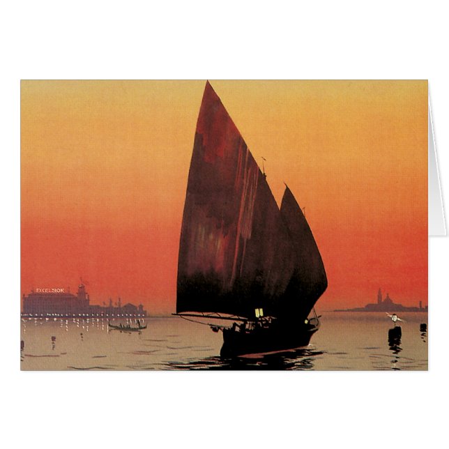 Vintage voyage, Bateaux à l'Excelsior Palace Venis (Devant horizontal)