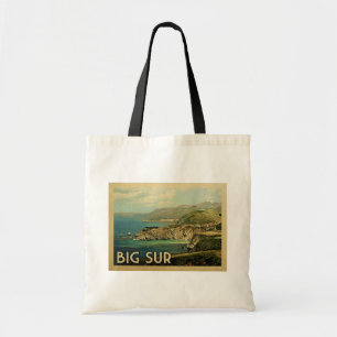 Vintage voyage de Big Sur Sac fourre-tout en Calif