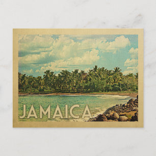 Vintage voyage de carte postale Jamaïque