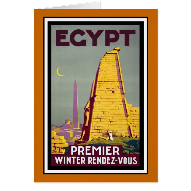 Vintage voyage de l'Egypte (Devant)