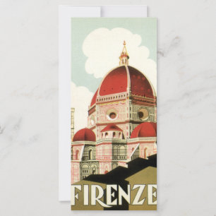 Vintage voyage Florence Firenze Italie Eglise Duom