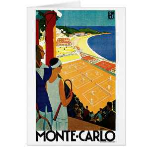 Vintage voyage, Tennis, Sports, Monte Carlo Monaco