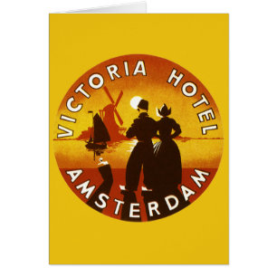 Vintage voyage, Victoria Hotel, Amsterdam, Holland
