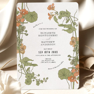 Vintage Wedding Invitations Art Nouveau par Foord