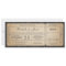 Vintage Wedding Ticket Invitation avec RSVP 3.0