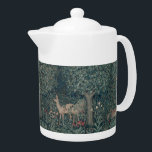 Vintage William Morris Forêt verte Animaux<br><div class="desc">Le design artistique de ce produit s'inspire d'un design-tapisserie de William-Morris créé par, son assistant et premier apprenti, John Dearle. La tapisserie a été commandée en 1892 pour la maison de campagne de Madeleine et Percy Wyndham. C’est un motif très riche avec des paysages forestiers où se côtoient arbres, feuillage...</div>