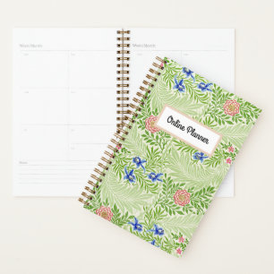 Vintage William Morris Online Business Planner