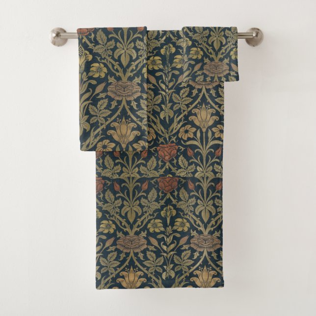 Vintage William Morris Rose et Lily (En situation)