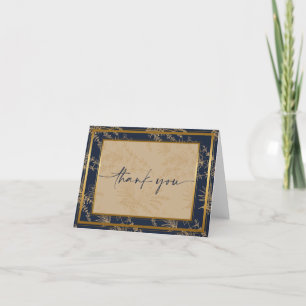 Vintage Winter Holiday Mariage Merci Cartes