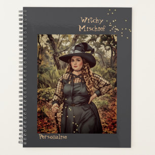 Vintage Witchen Mischief Citation amusant Journal