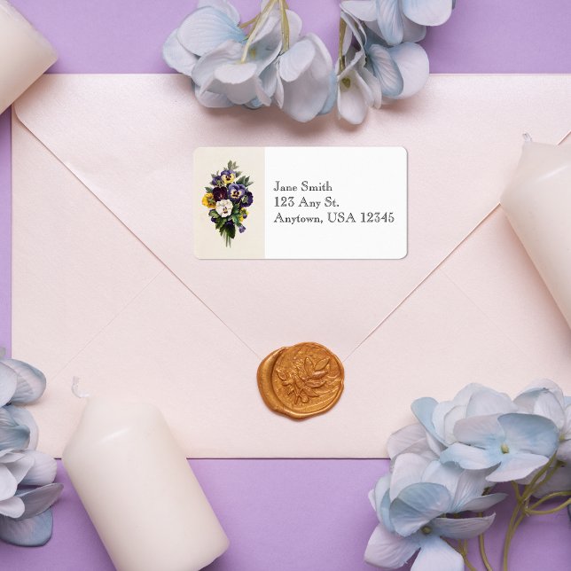 Vintages Étiquettes de adresse (Créateur téléchargé)