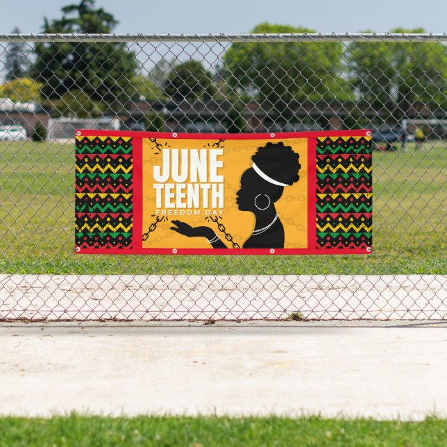 Vinyl Bannière Extérieure JunetDix Célébration (En situation)