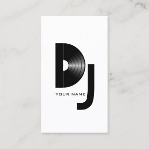 Vinyl DJ Carte de visite
