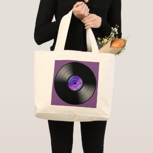 Vinyl Record LP Sac fourre-tout pour le Music Love