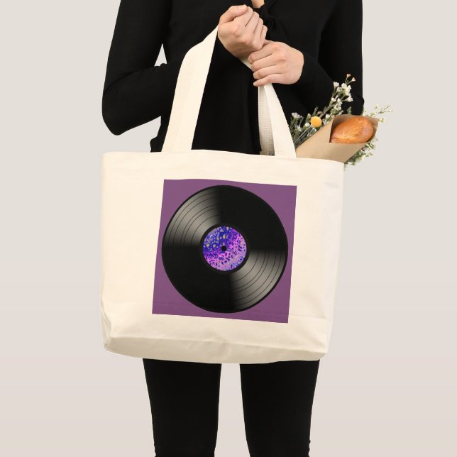 Vinyl Record LP Sac fourre-tout pour le Music Love (Devant (produit))