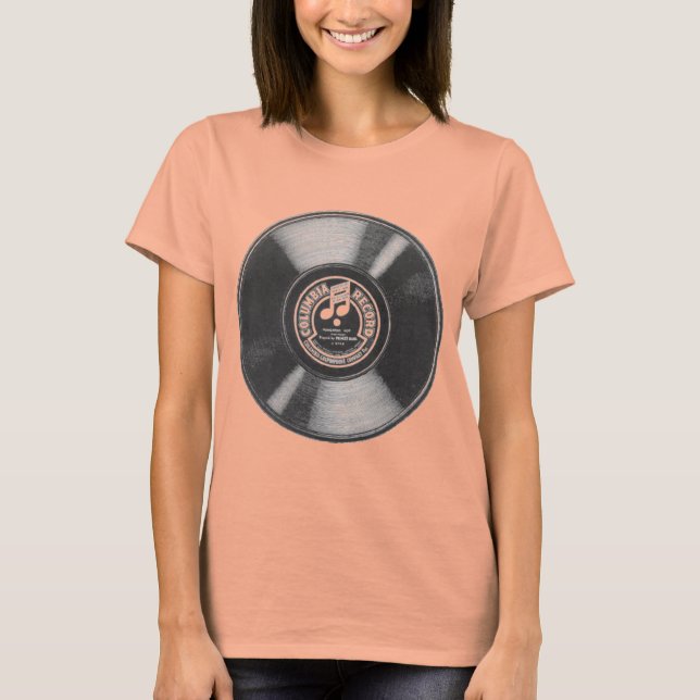 Vinyl Record T-Shirt (Devant)