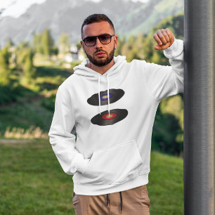 Vinyl Records Mens Sweat - shirt à capuche