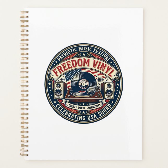 Vinyle de liberté patriotique Disque vinyle patrio (Devant)