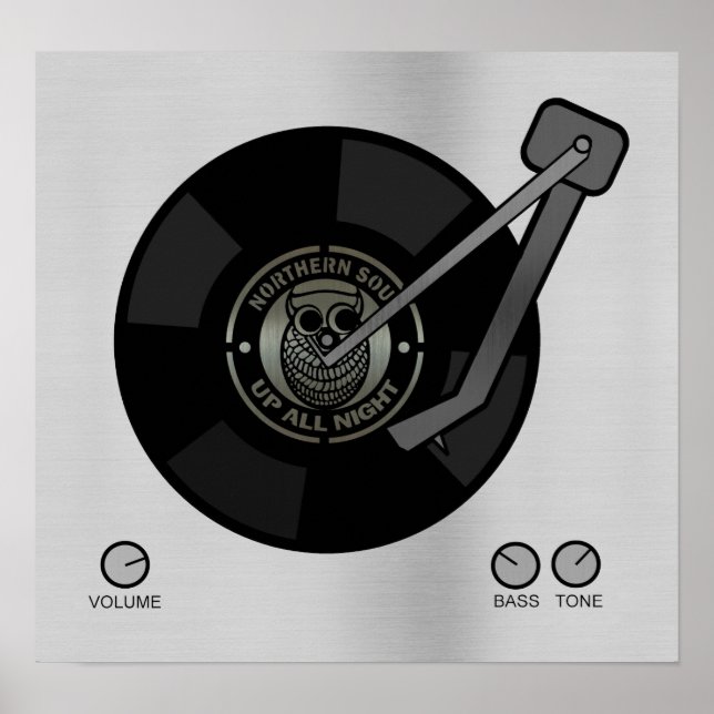 vinyle NorthernSoul sur platine Petite impression (Devant)