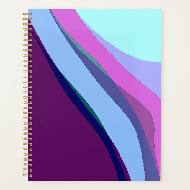 Violet Abstrait Art 308 (Devant)