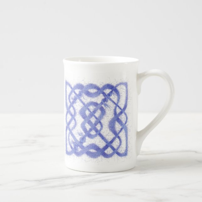 VIOLET CELTIC MUG Bone China Mug (Droite)