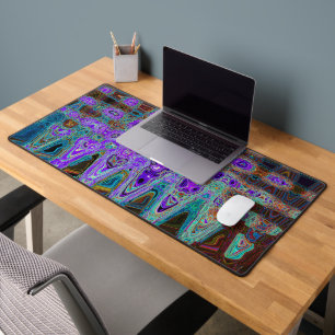 Violet coloré Super Abstrait rétro Vagues atomique