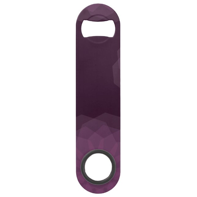 Violet, cool, tendance moderne simple floral abstr (Devant)