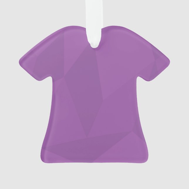 Violet, géométrique, cool, tendance, art simple mo (dos)