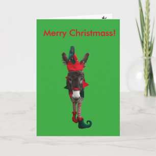 Violet la carte Elf Christmass