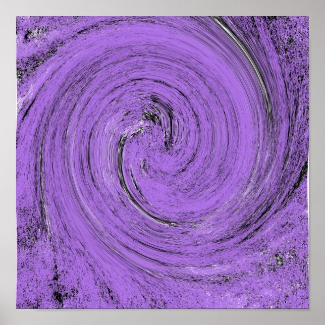 Violet sur les affiches violettes (Devant)