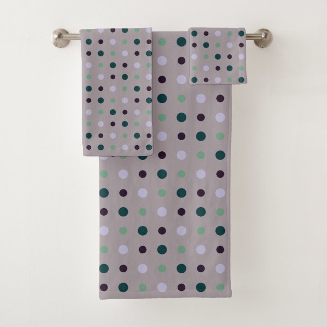 Violet, Turquoise et vert (En situation)