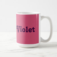 Violette de tasse