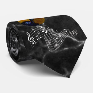 VIOLIN & MUSIQUE NOTES-3 CRAVATE