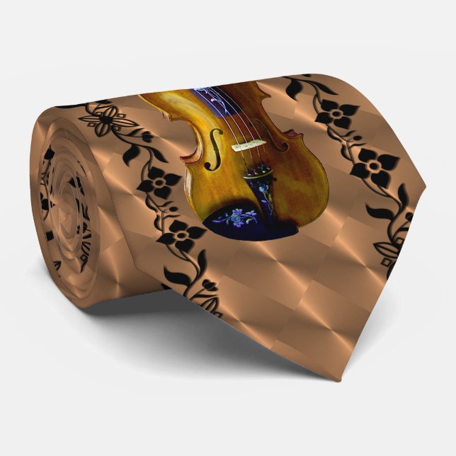VIOLIN—VINE CRAVATE (Roulé)