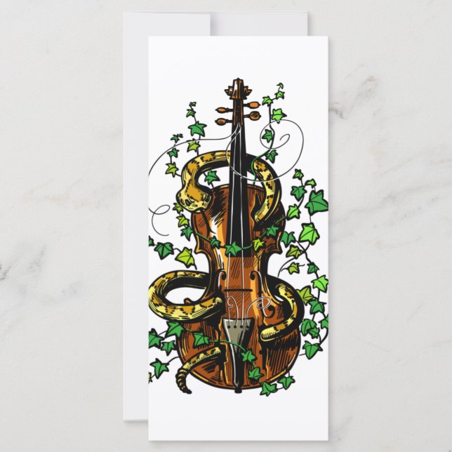 Violon et serpent (Devant)