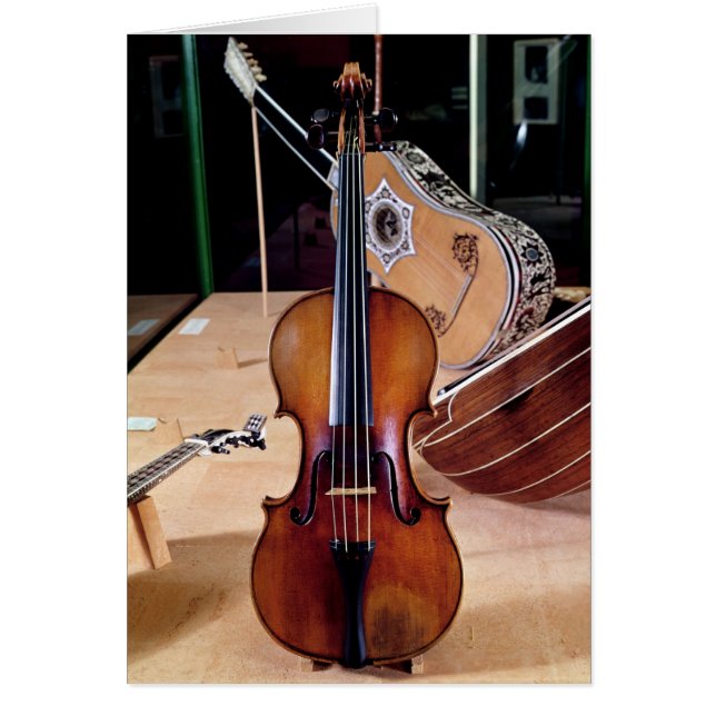 Violon, par Stradivari, Cremona, 1699 (photo; (Devant)