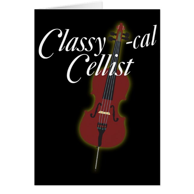 violoncelliste Chic-calorie (Devant)