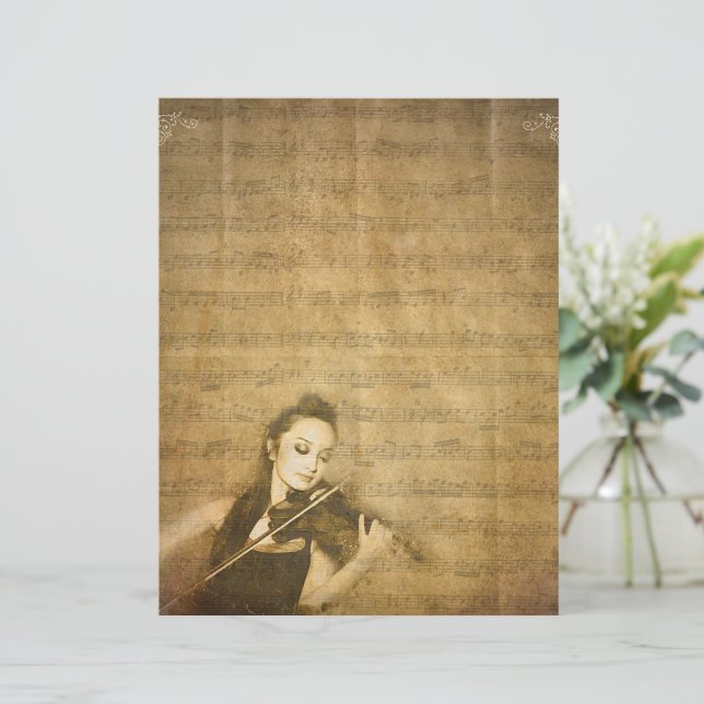violoniste vintage (Debout devant)