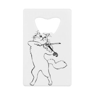 Violoniste Violon instrument de musique chat