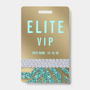 VIP, événement Nom personnalisé Badge de concer
