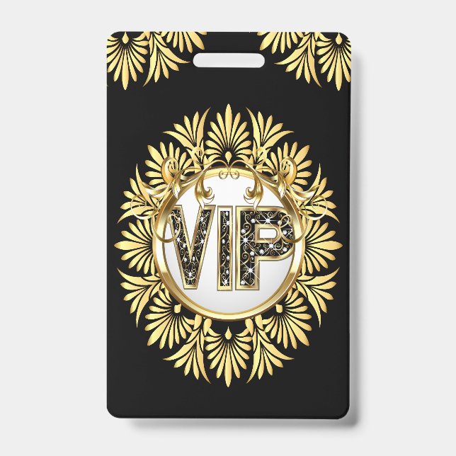 VIP - Voir Badge arrière (Avant)