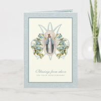 Virgin Mary Mariage Anniversaire Carte religieuse