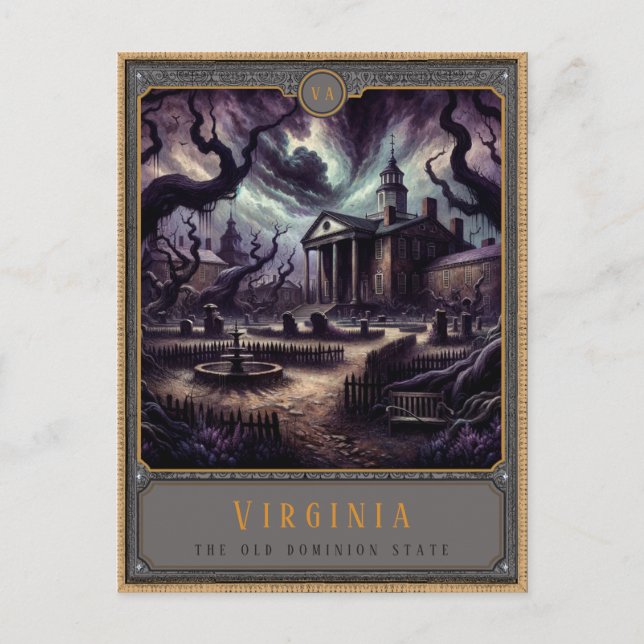 Virginia | Carte postale Art gothique (Devant)