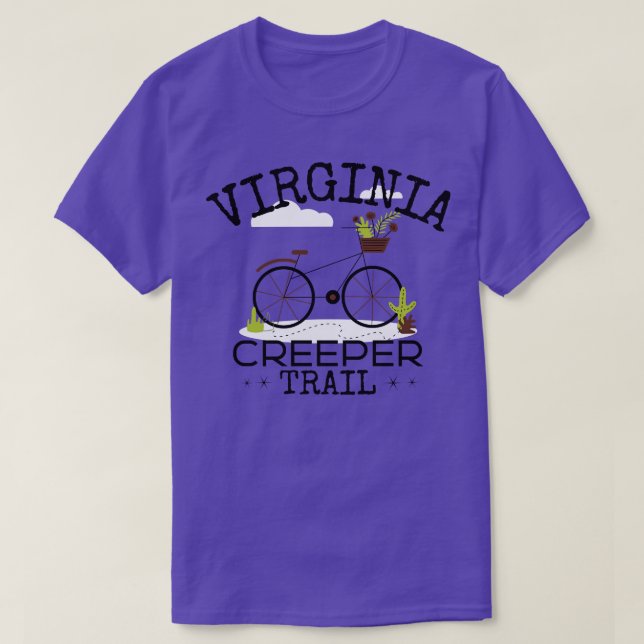 Virginia Creeper Trail TShirt 1 (Design devant)