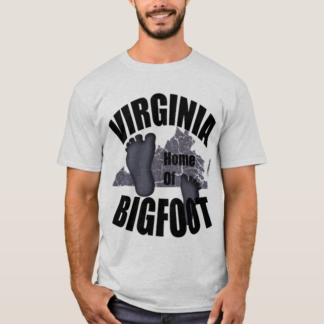 Virginia Home of Bigfoot T-shirt (Devant)