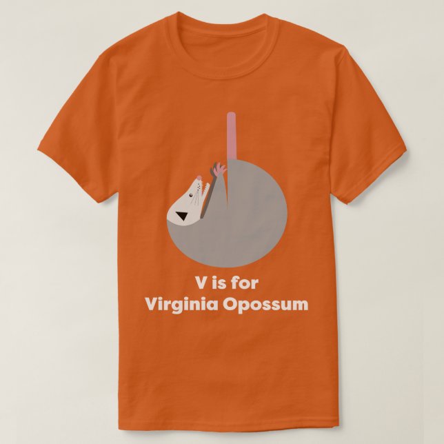 Virginia Possum TShirt (Design devant)