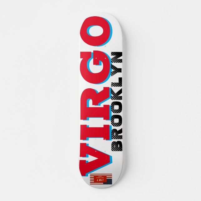 VIRGO BROOKLYN 7 3/4" Planche de Skateboard (Devant)