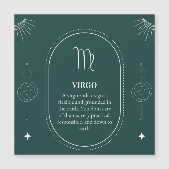 Virgo customize name 12 signs of the Zodiac  (Devant)