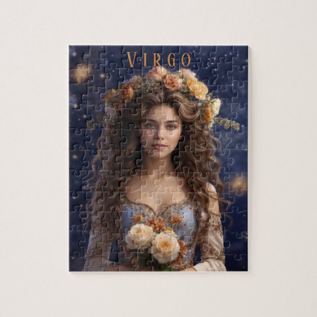 Virgo Femme Jigasw Puzzle (Vertical)